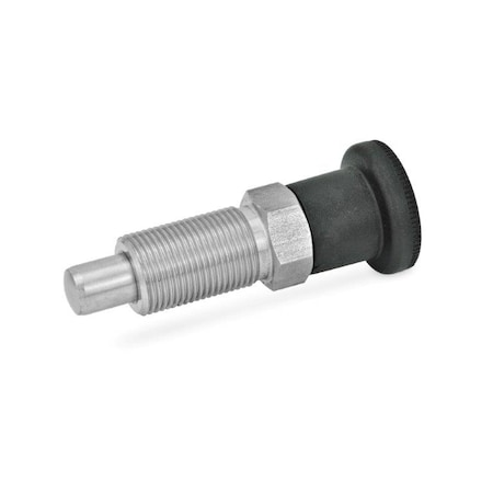 Jw Winco GN817-5-8-M10X1-B-NI Indexing Plunger 817-5-8-M10X1-B-NI